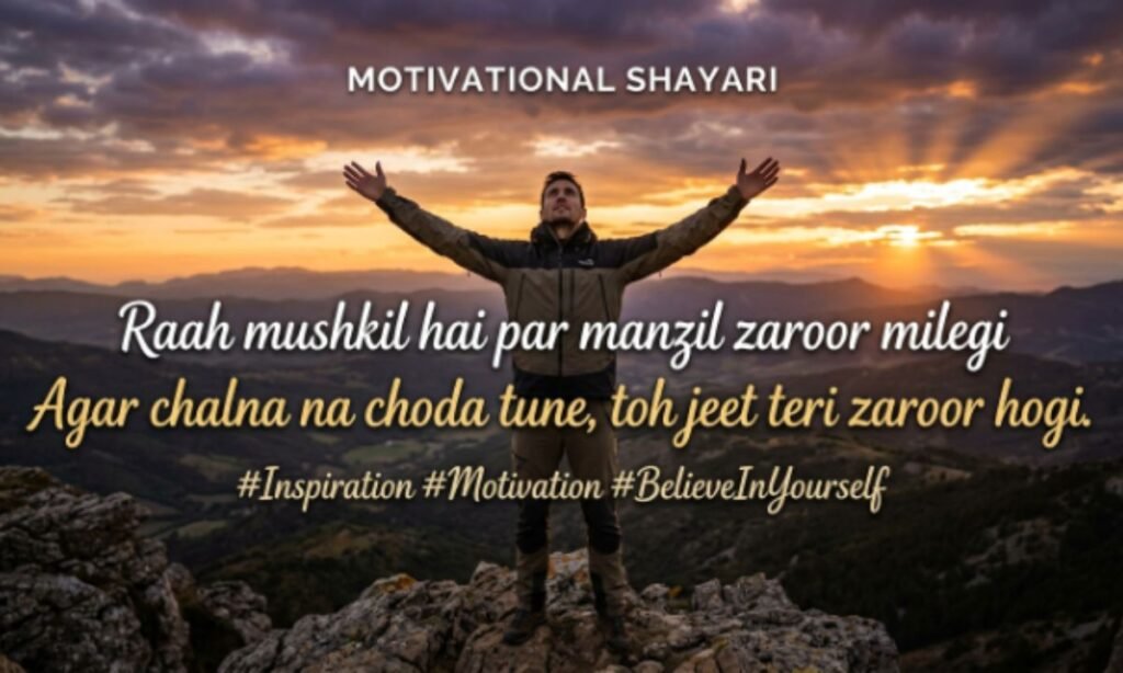 Motivational Shayari