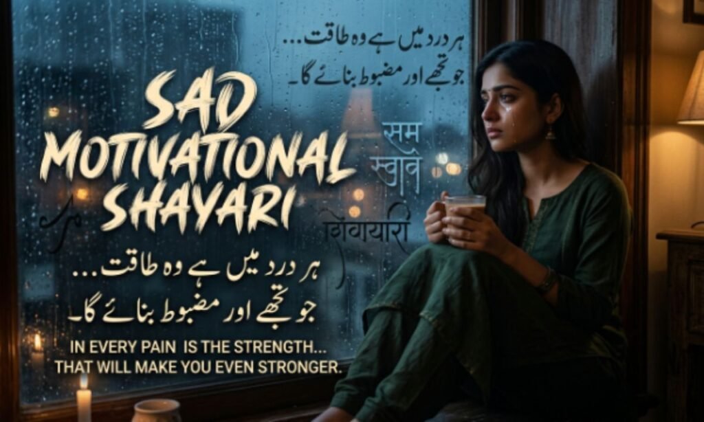 Sad Motivational Shayari