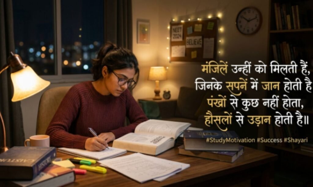 Study Motivation Shayari