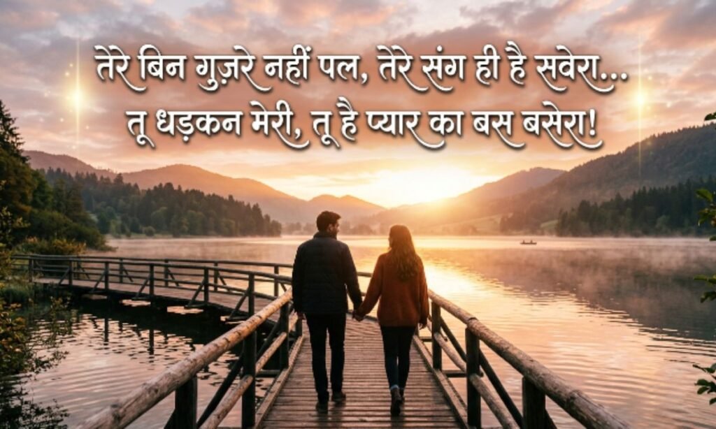 2 लाइन Good Morning Love Shayari (Latest & Romantic)