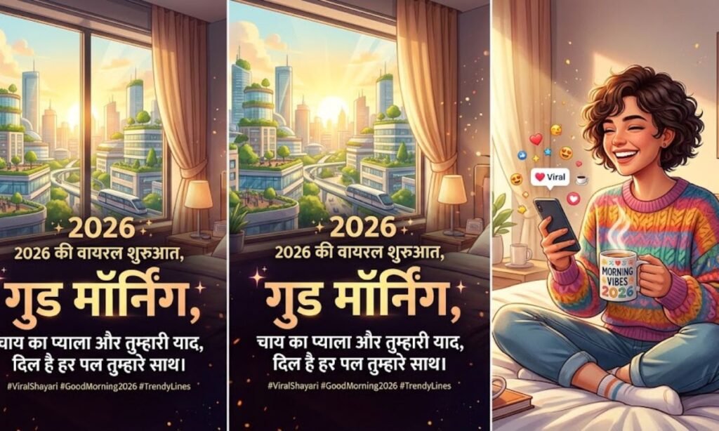 2026 Viral Short Good Morning Shayari (Trending Lines)