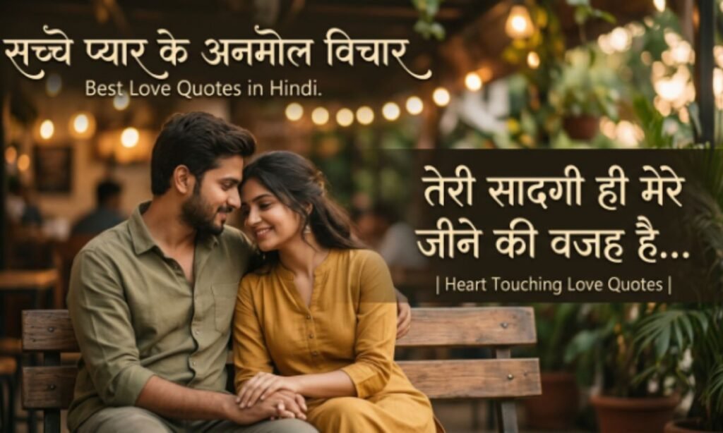 Best Love Quotes in Hindi | दिल छू लेने वाली लव कोट्स