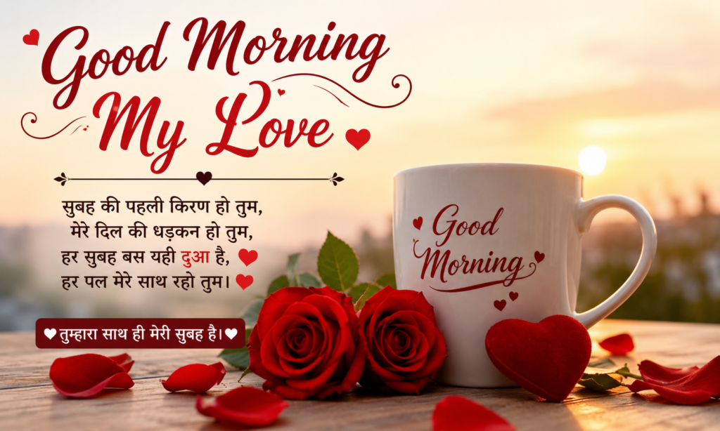 Good Morning Love Shayari