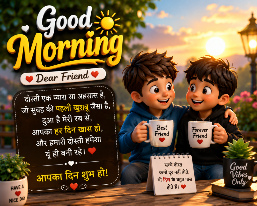 Friend Good Morning Shayari