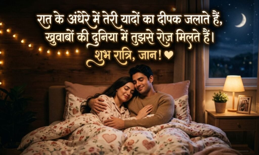 Cute Good Night Love Shayari