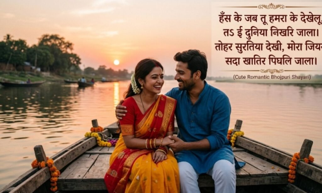 Cute Romantic Bhojpuri Shayari