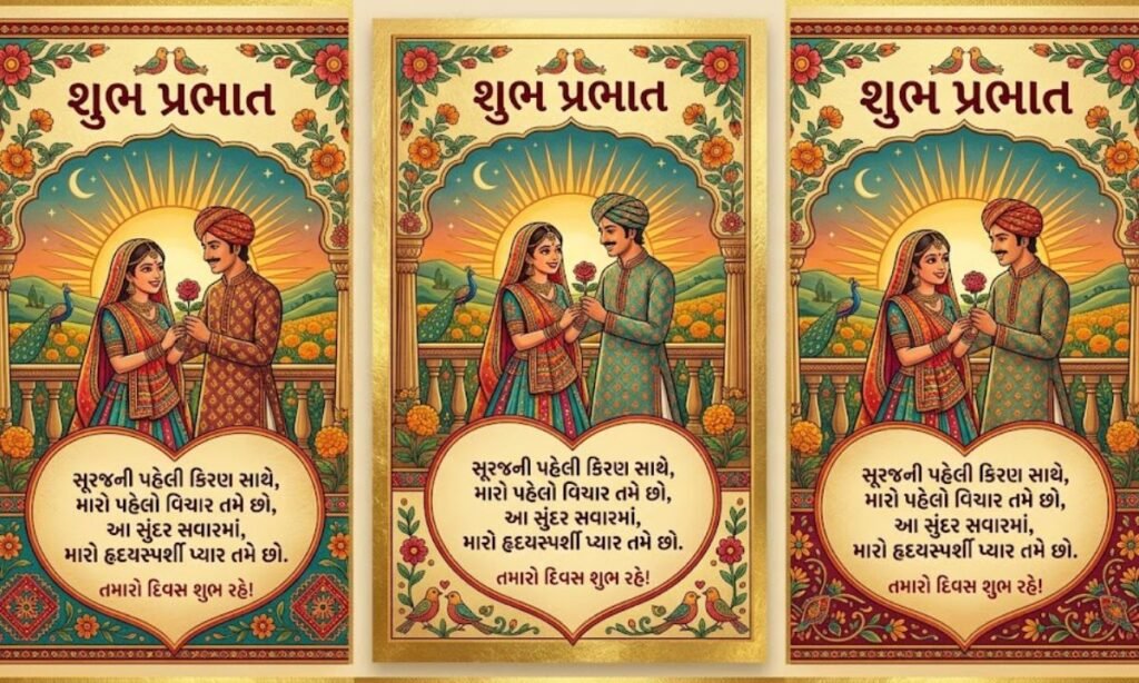 Good Morning Shayari Gujarati Love