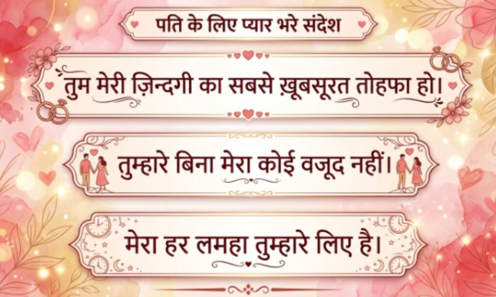 Husband Love Quotes in Hindi