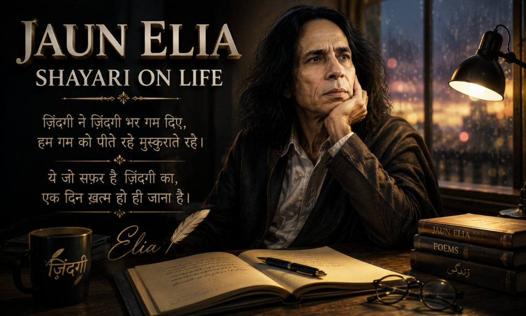 Jaun Elia Shayari on Life