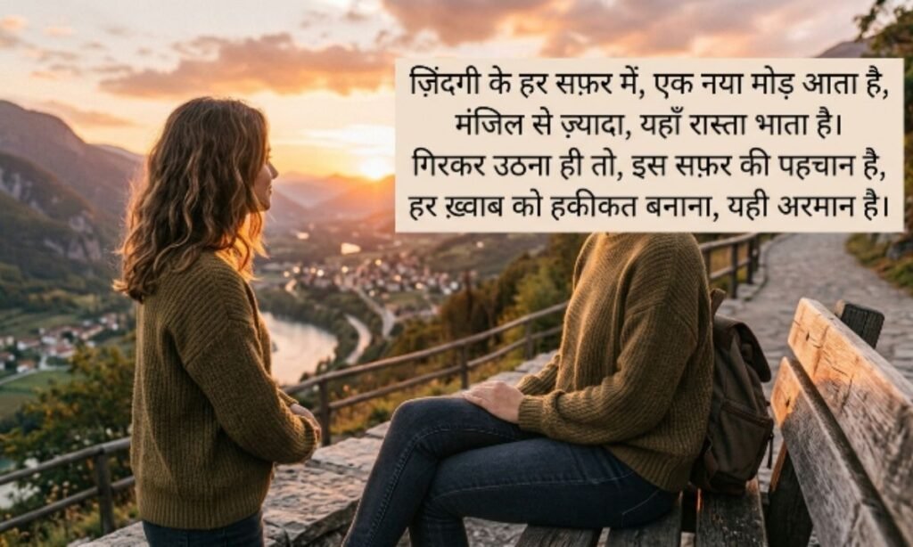 Most Best Viral Life Journey Shayari (4 Line)