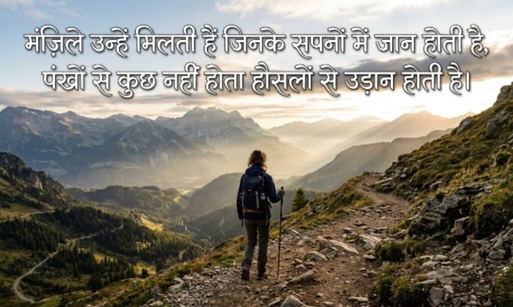 Motivational Life Journey Shayari