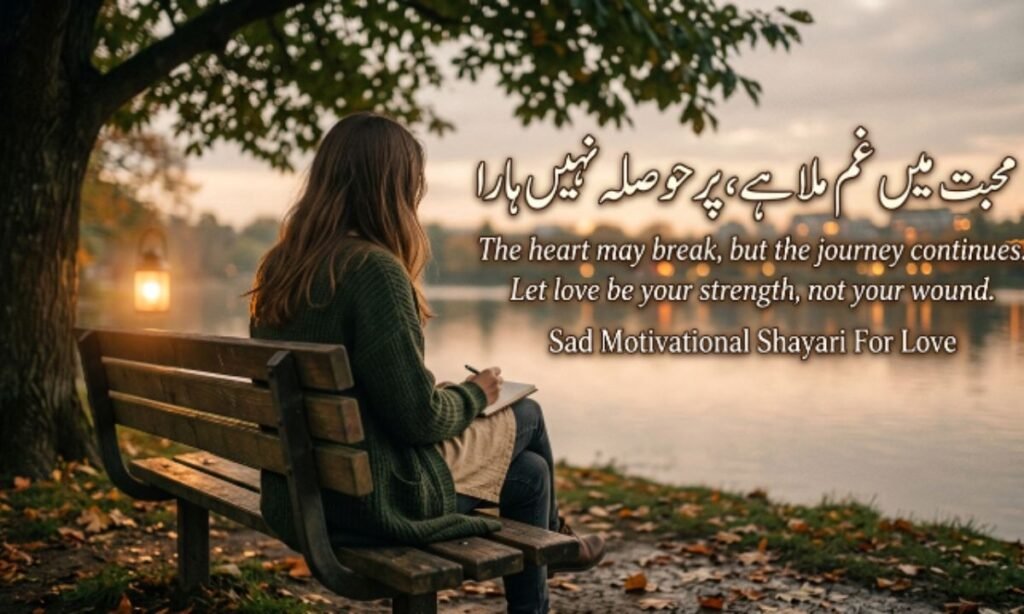 Sad Motivational Shayari For Love