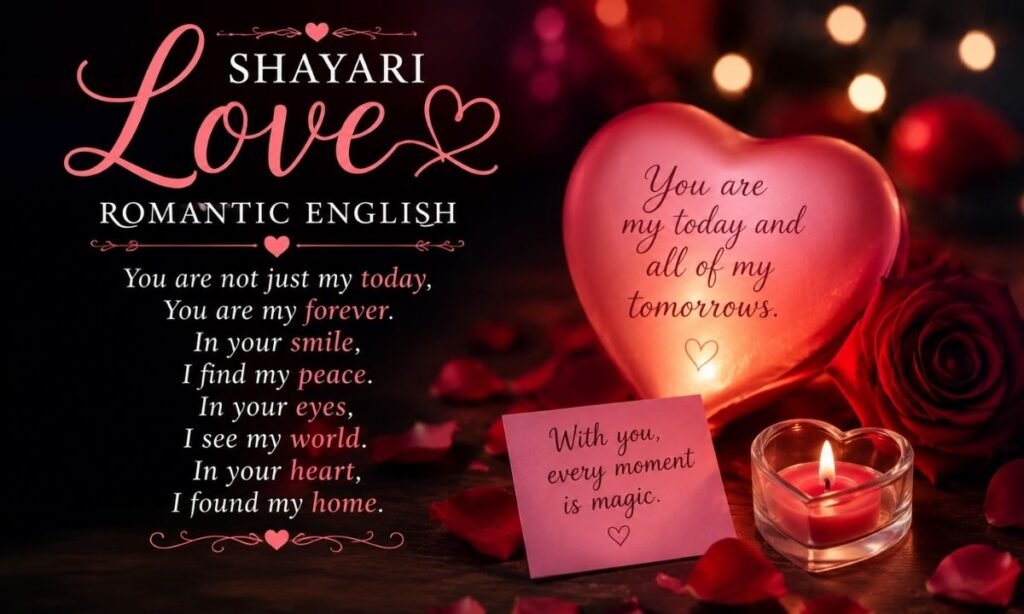Shayari Love Romantic English