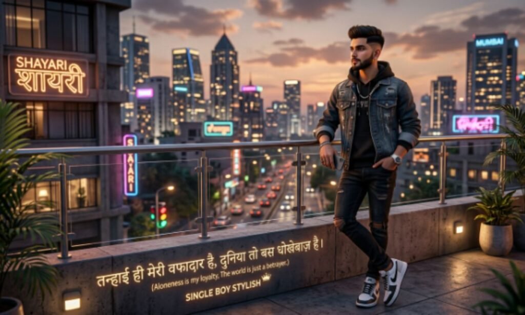 Shayari Single Boy Stylish 