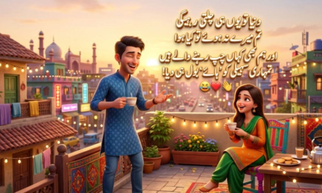 Short Funny Shayari in Urdu