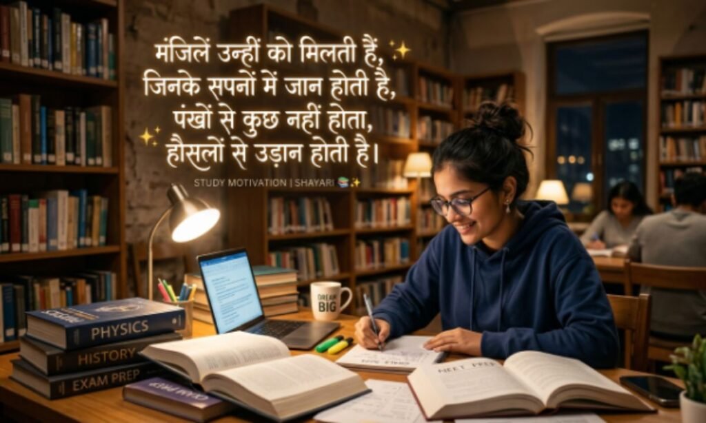 Study Motivation Shayari📚✨