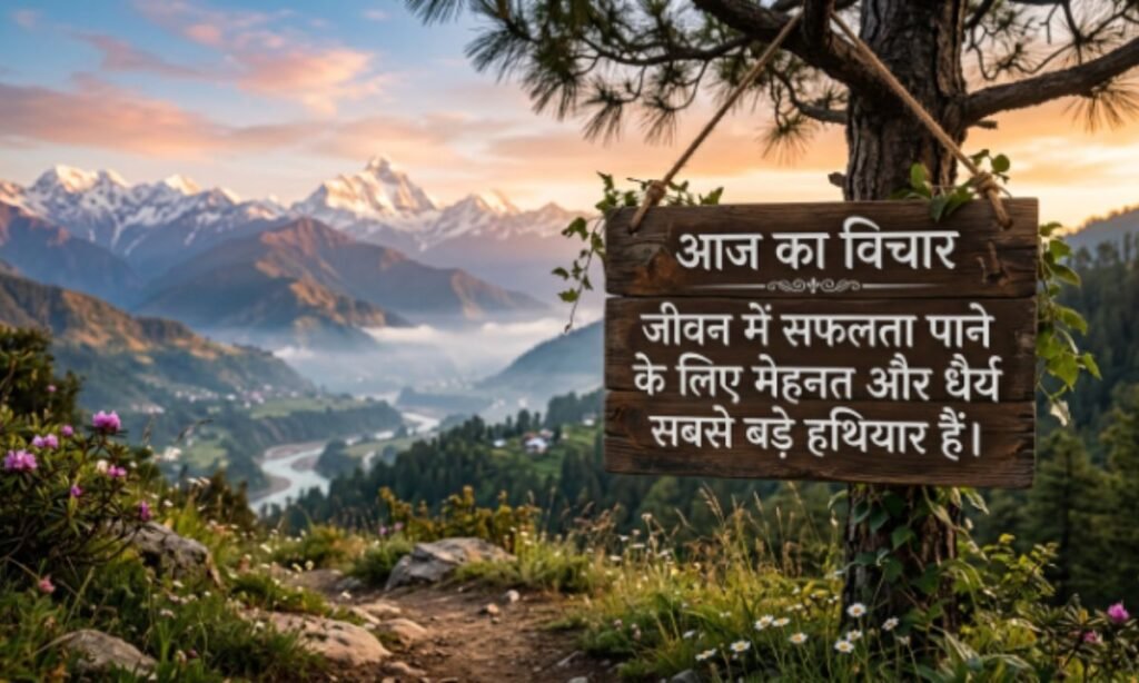 Today Thought of the Day in Hindi