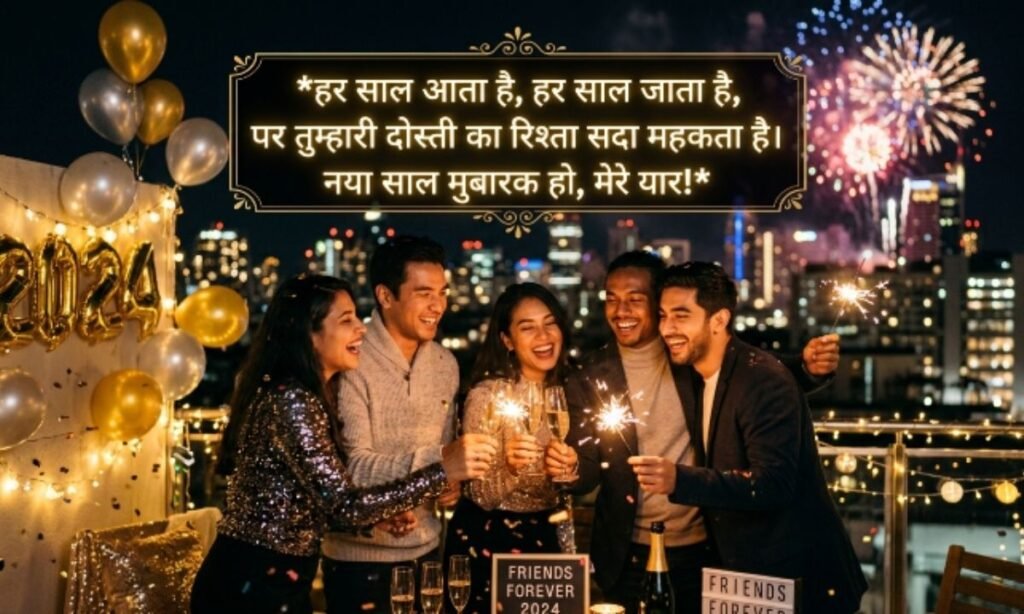 नया साल पर दोस्ती शायरी