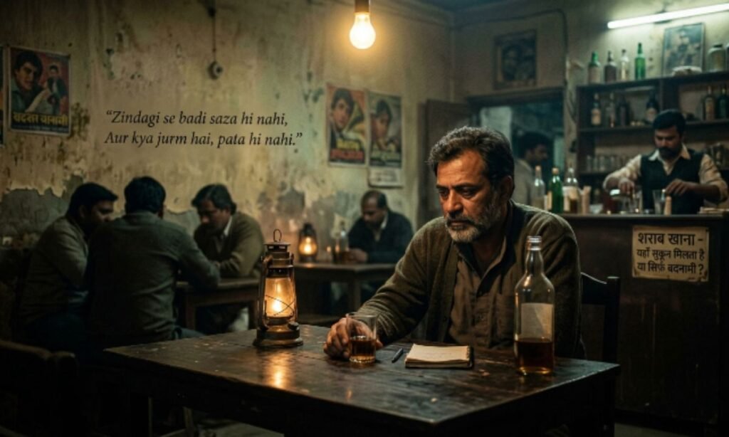बदनाम शराब शायरी