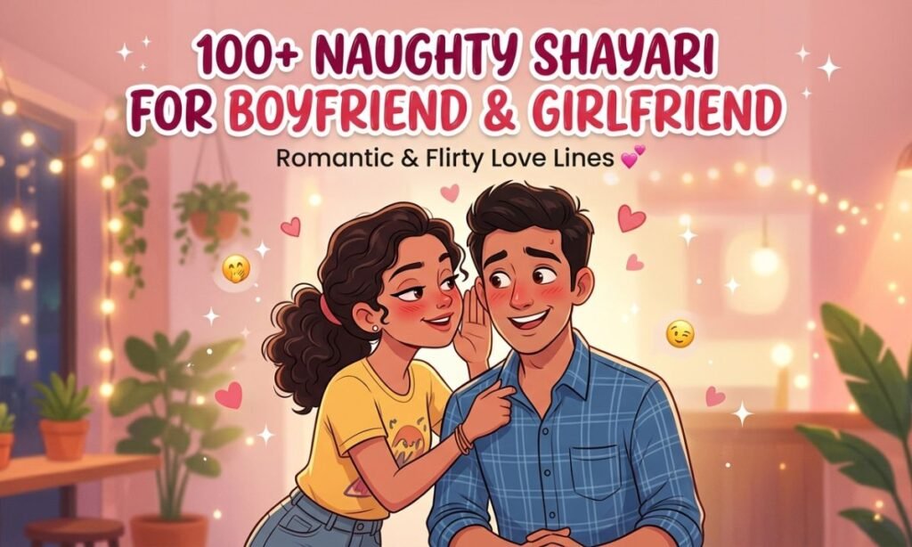 100+ Naughty Shayari for Boyfriend & Girlfriend  Romantic & Flirty Love Lines 💕 