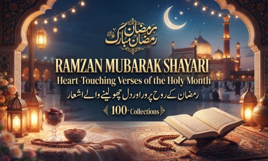 100+ Ramzan Mubarak Shayari Heart-Touching Verses of the Holy Month