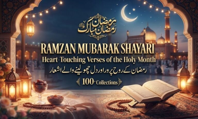 100+ Ramzan Mubarak Shayari Heart-Touching Verses of the Holy Month