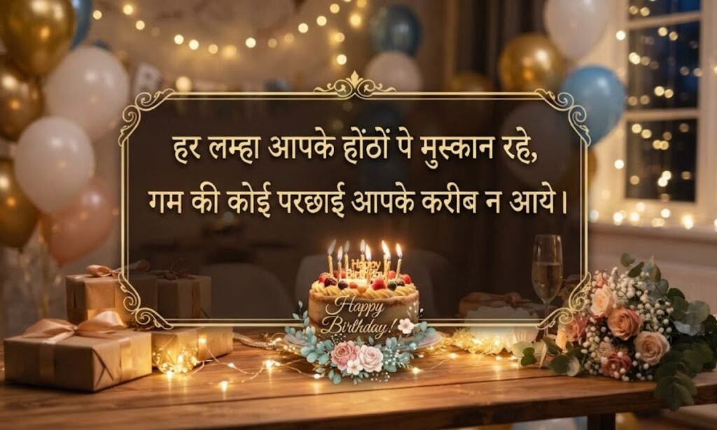2-Line Birthday Shayari