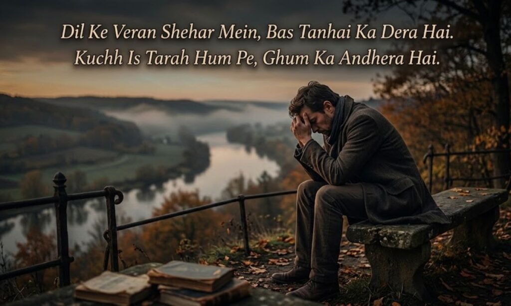 2 Line Sad Urdu Poetry in Roman Urdu