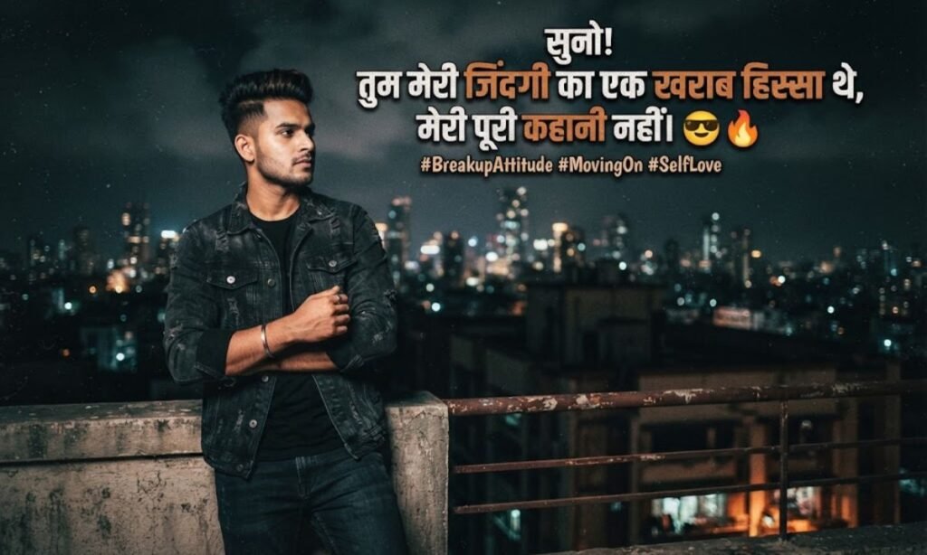 Attitude Shayari in Hindi After Breakup