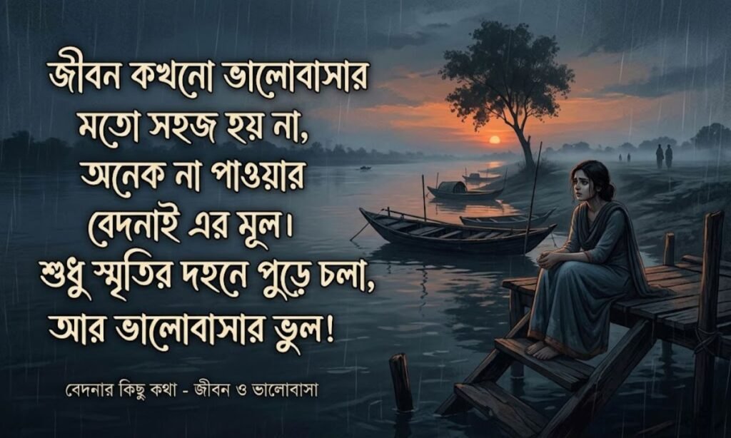 Bangla Sad Shayari on Life