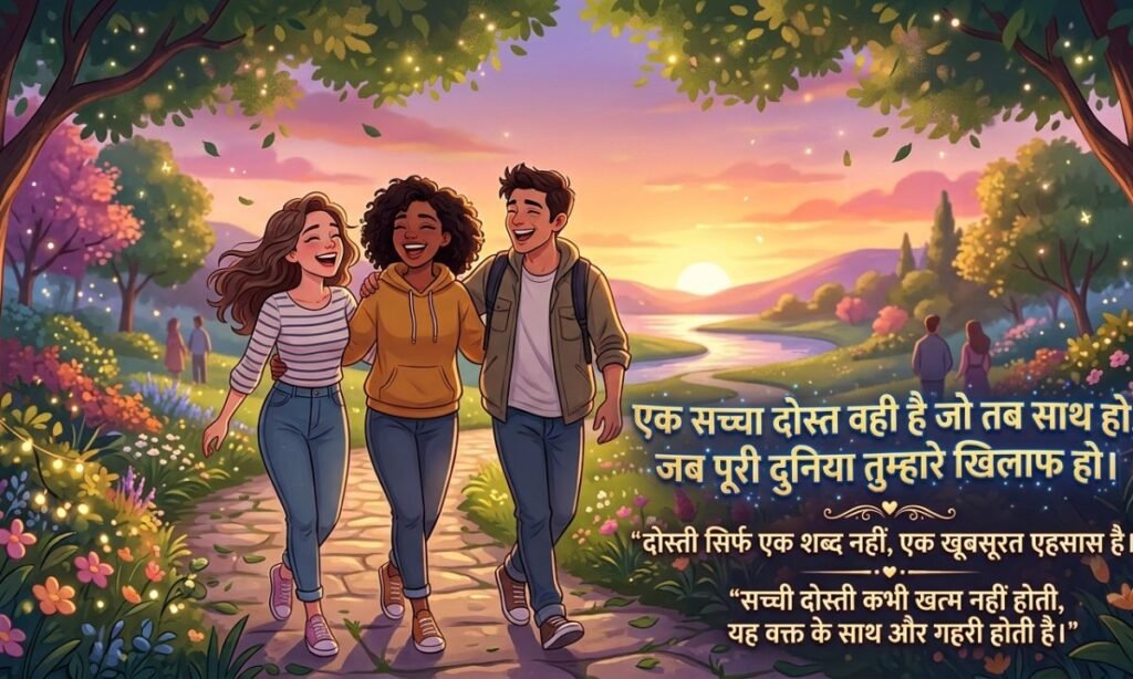Beautiful Dosti Lines for Friends