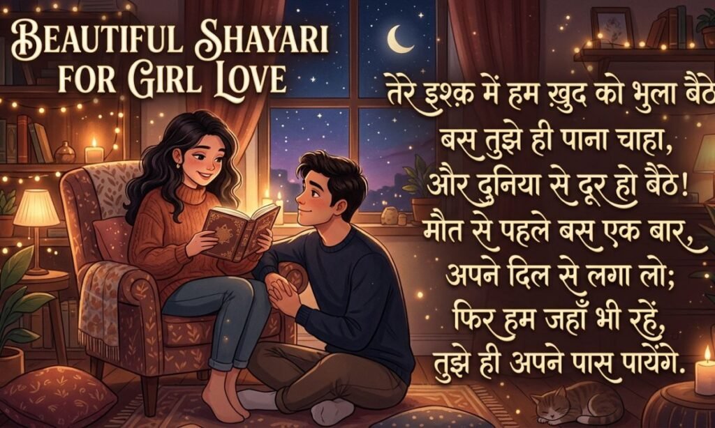 Beautiful Shayari For Girl Love