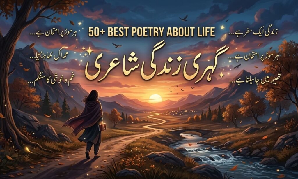 Best 50+ Poetry About Life in Urdu (Deep Zindagi Shayari)
