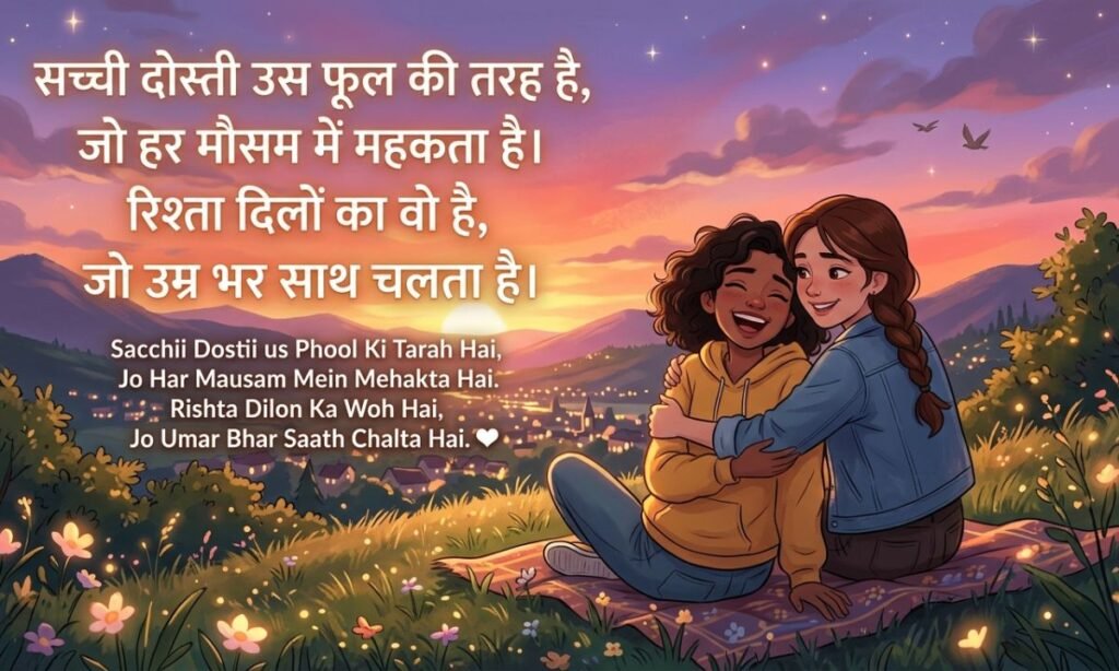 Best Friendship Shayari for True Friends