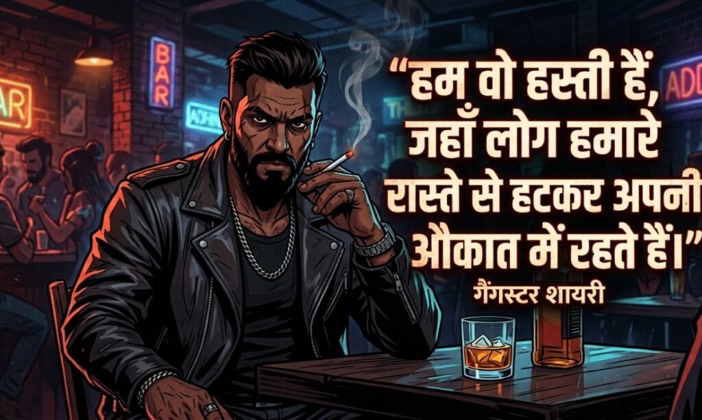 Best Gangster Shayari in Hindi