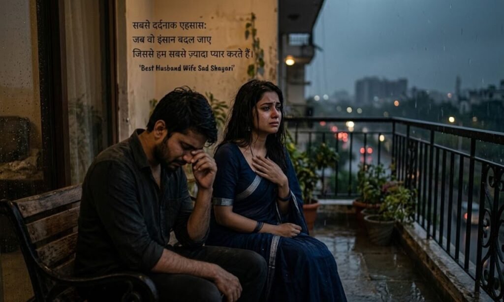 Best Husband Wife Sad Shayari