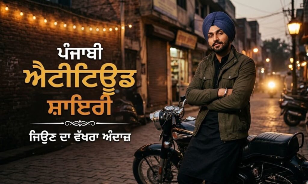 Best Shayari in Punjabi Attitude​