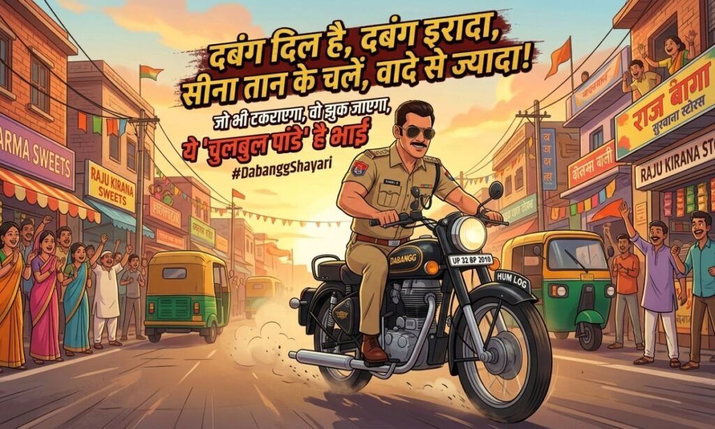 Dabang Shayari in Hindi