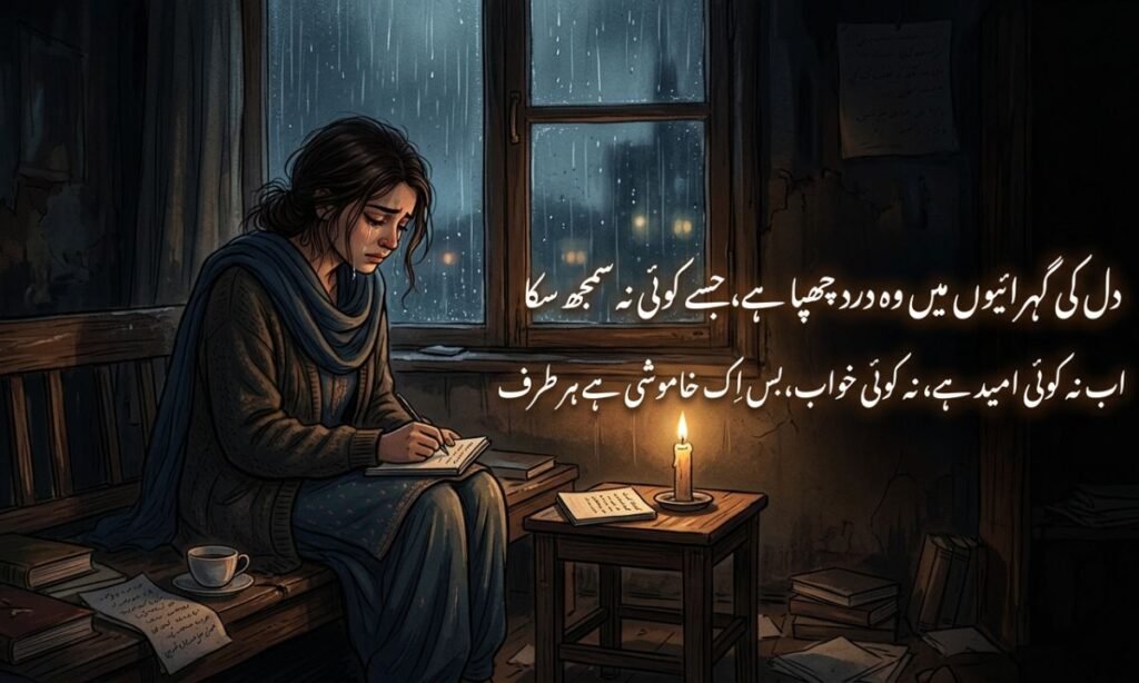 Deep Depression Poetry in Urdu
