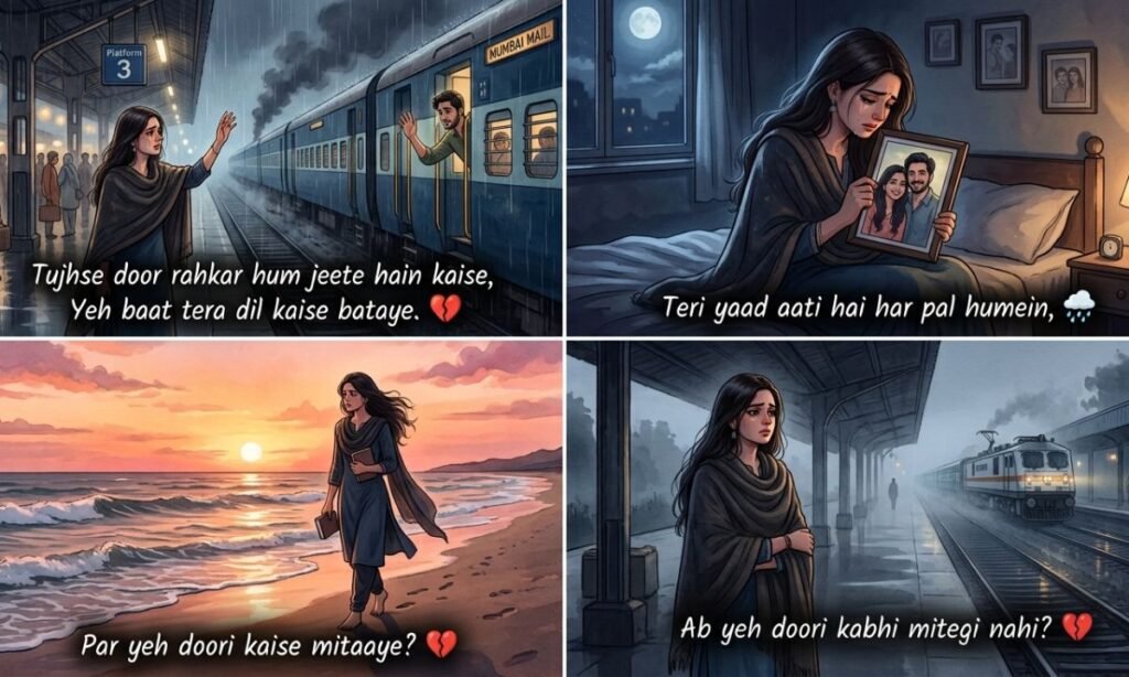 Deep Feelings Miss You Shayari 💔