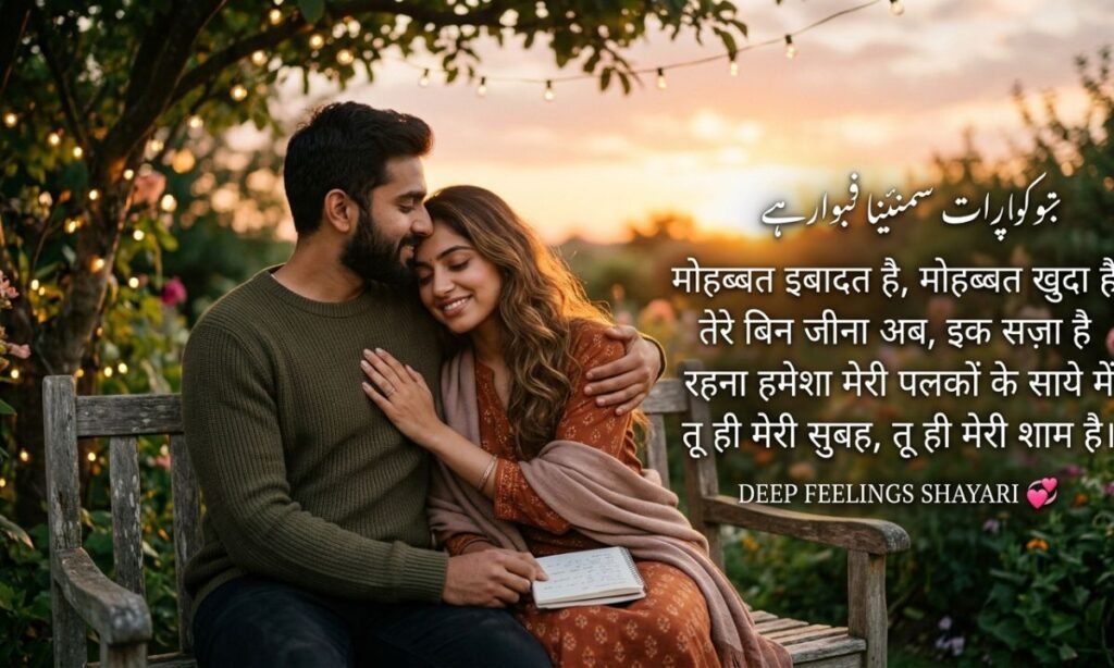 Deep Feelings Shayari for True Love 💞