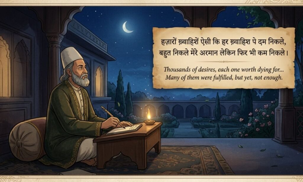 Deep Mirza Ghalib Poetry