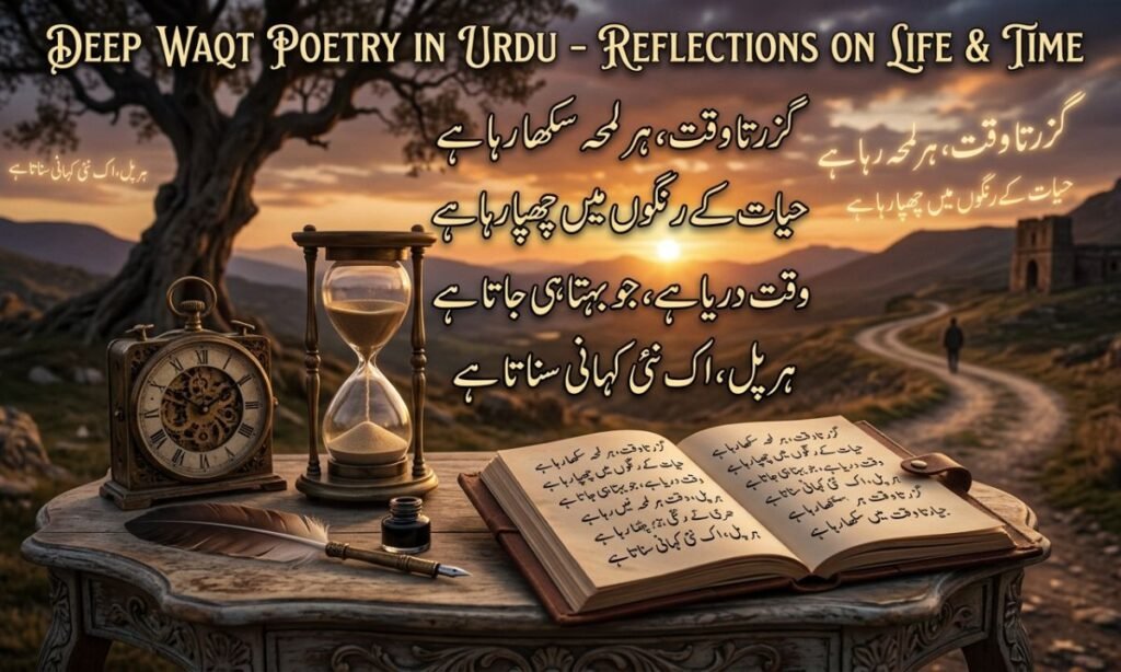 Deep Waqt Poetry in Urdu – Reflections on Life & Time