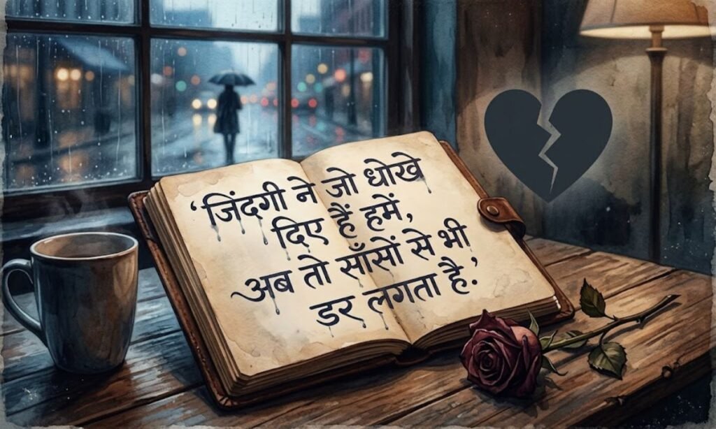 Dhoka on Life Shayari in Hindi💔🥀