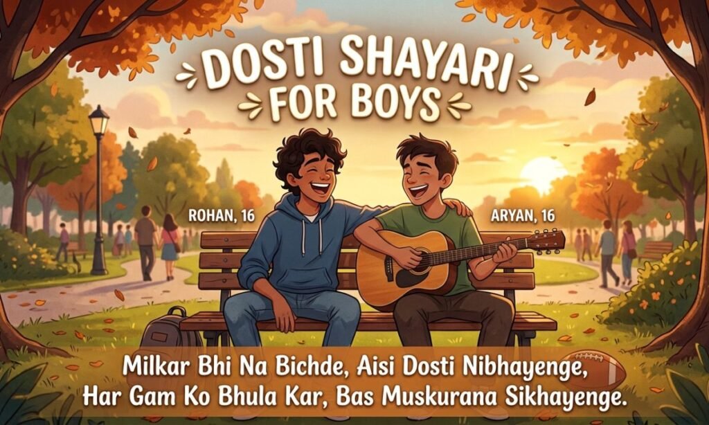 Dosti Shayari For Boys in English