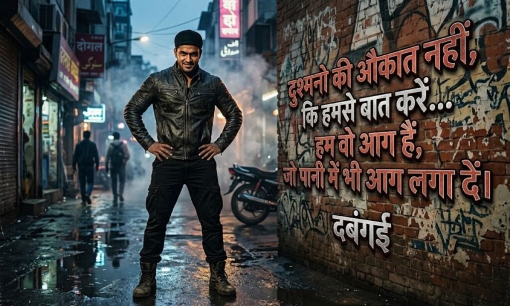Dushman Attitude Shayari in Hindi