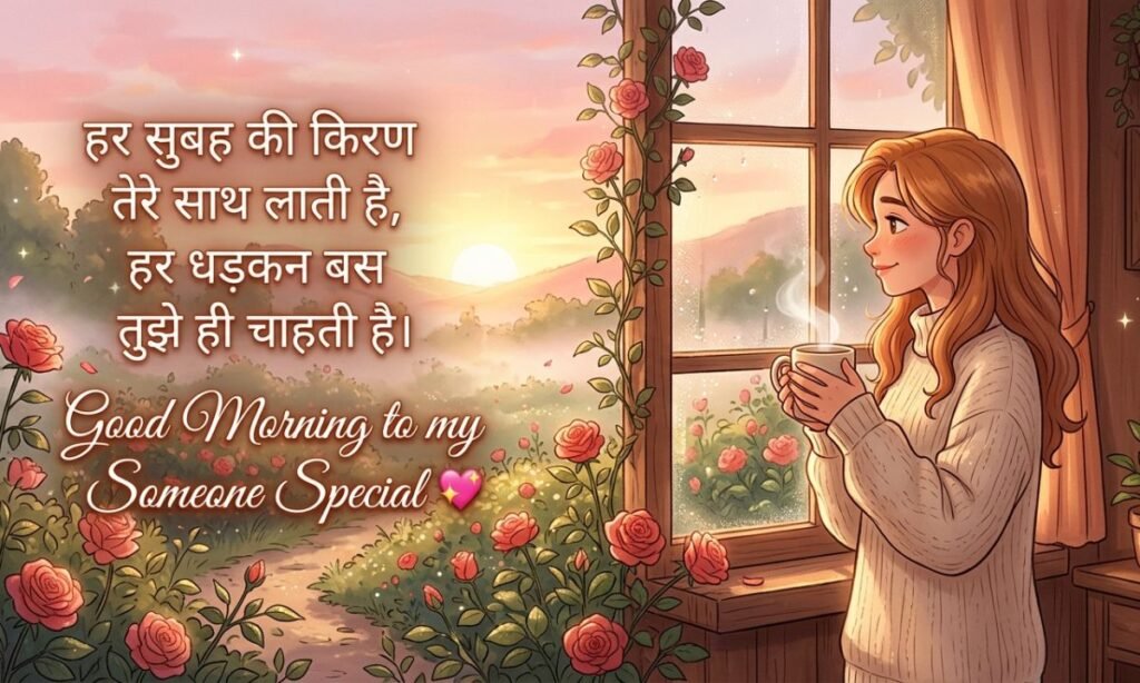 Emotional Good Morning Shayari for Someone Special 🥀
