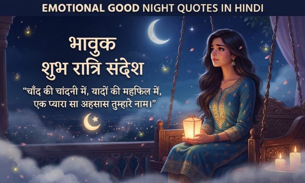 Emotional Good Night Quotes In Hindi