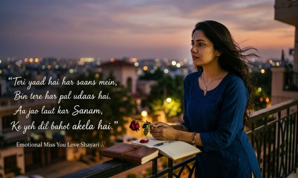 Emotional Miss You Love Shayari 🥀