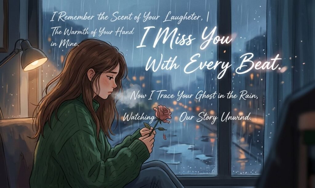 Emotional Miss You Poetry About Love 🥀